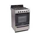 Cocina Florencia 5558F Acero Inox Multigas Encendido Electronico Luz Rejillas Fundicion - Miniatura 5