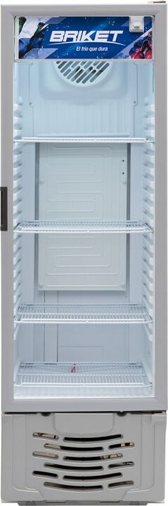 Exhibidora Vertical Briket 293 Litros Master 3000 R-290 - Vista 1