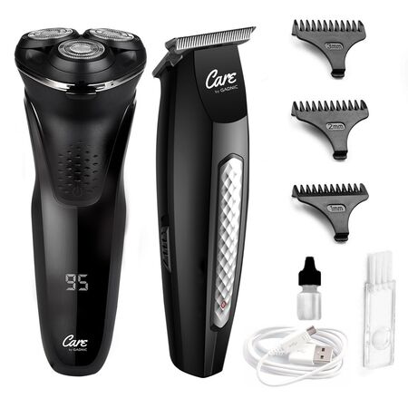 Kit de barberia Afeitadora Wet-Dry Gadnic + Patillera Profesional