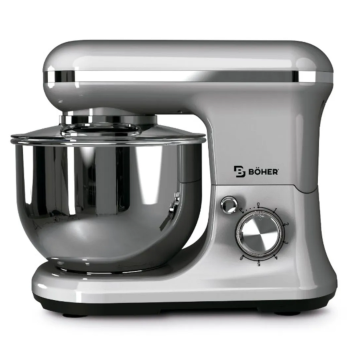 BATIDORA PLANETARIA BOHER DE PIE BO-BP198 C/BOWL 5Lts. 220V GRIS - Vista 1