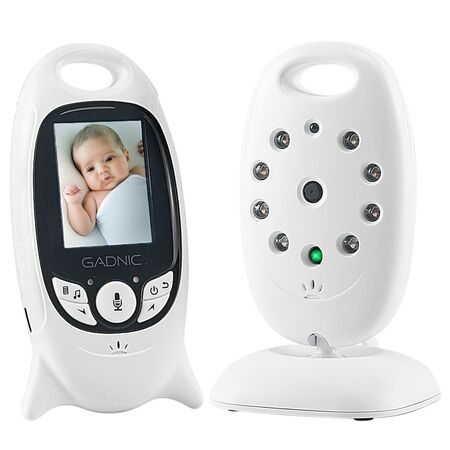 Baby Call Monitor Gadnic Audio Melodias Video con Visión Nocturna