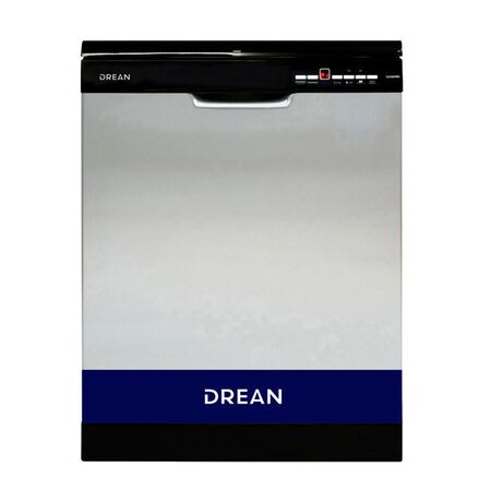 Lavavajilla Drean Dish 15.2 Dt Acero Inoxidable Y Negro