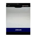 Lavavajilla Drean Dish 15.2 Dt Acero Inoxidable Y Negro - Miniatura 1