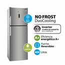 HELADERA C/FREEZER KOHINOOR KHDA42DI/10 - ACERO, 409 LTS, NO FROST - Miniatura 2