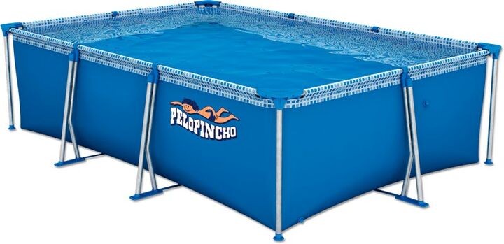 Pileta Estructural Rectangular Pelopincho Lona 4500 Litros - Vista principal