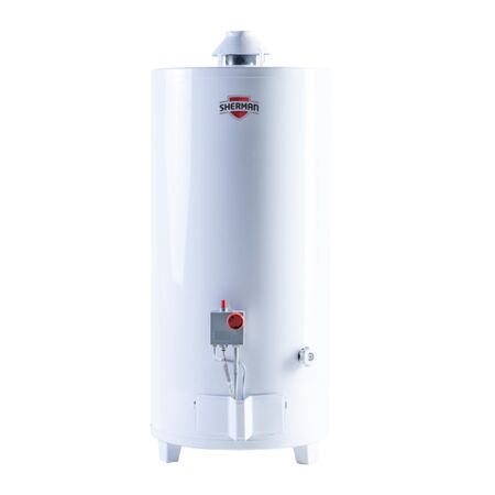 TERMOTANQUE SHERMAN TPGP080MSH13 DE PIE - 80LTS, C. SUP., MG