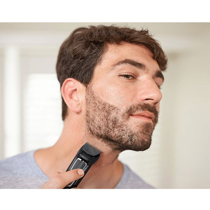 MultiGroom Philips MG3730 8 accesorios Cuchillas autoafilable de acero Accesorios lavables - Vista 6