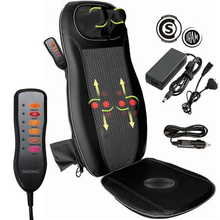 Masajeador Gadnic Alamo Cuello, Espalda y Glúteos 5 Modos Terapia de Calor