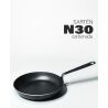 Sarten de hierro Kankay N30 + Espatula + Mango de cuero