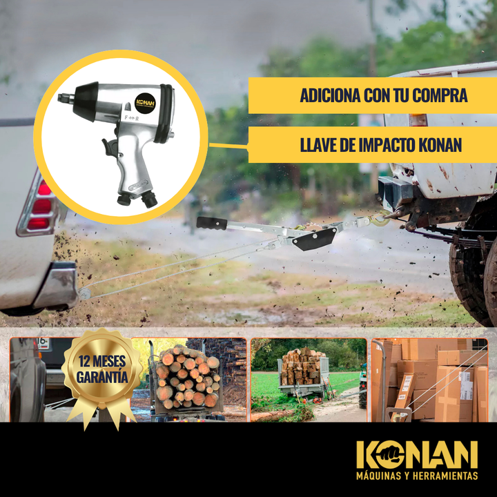 Aparejo Konan A Palanca 4 Tns. - Vista 10