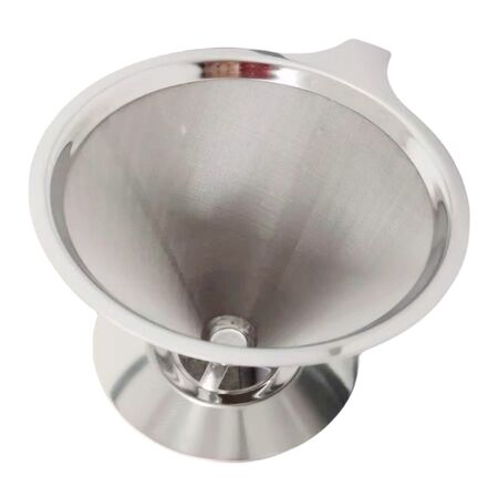 Soporte Filtro De Cafe Gadnic Acero Inoxidable