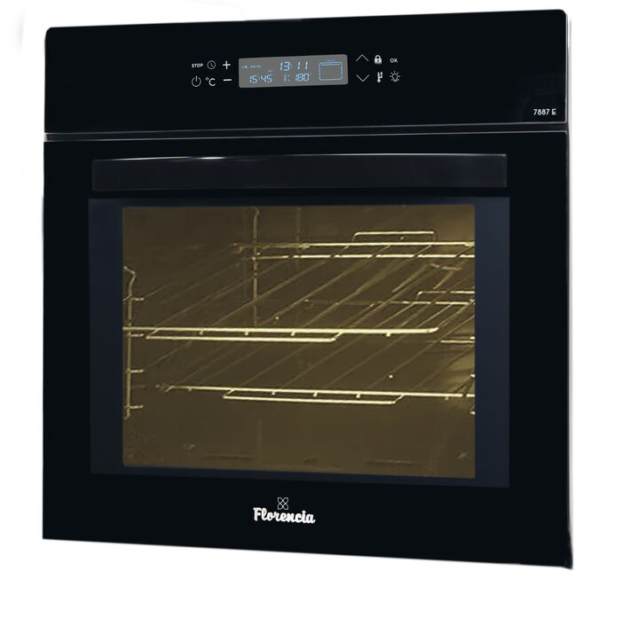 Horno Empotrable Elctrico Florencia 7887E 64L Negro - Vista 4