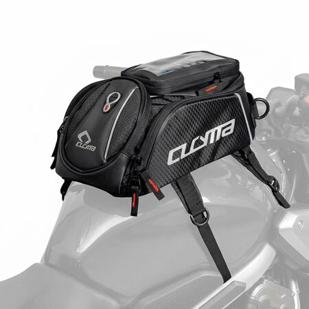 Mochila Para Tanque Moto Cucyma Compartimiento Celular 6 Litros