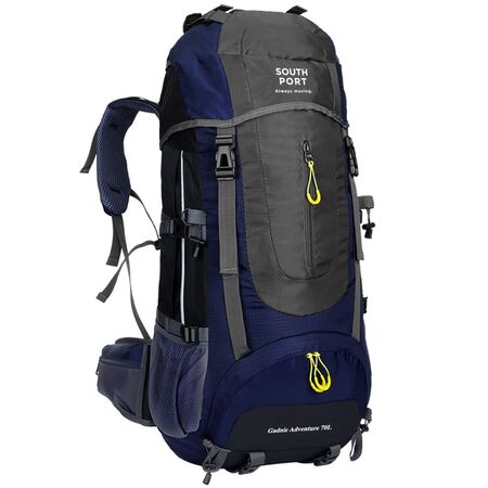 Mochila Mochilero South Port By Gadnic 70L Ideal Camping Trekking Super Resistente