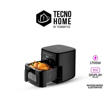 FREIDORA DE AIRE VELTRO ESSENZA NEGRA 8L VOAF08G 1700W