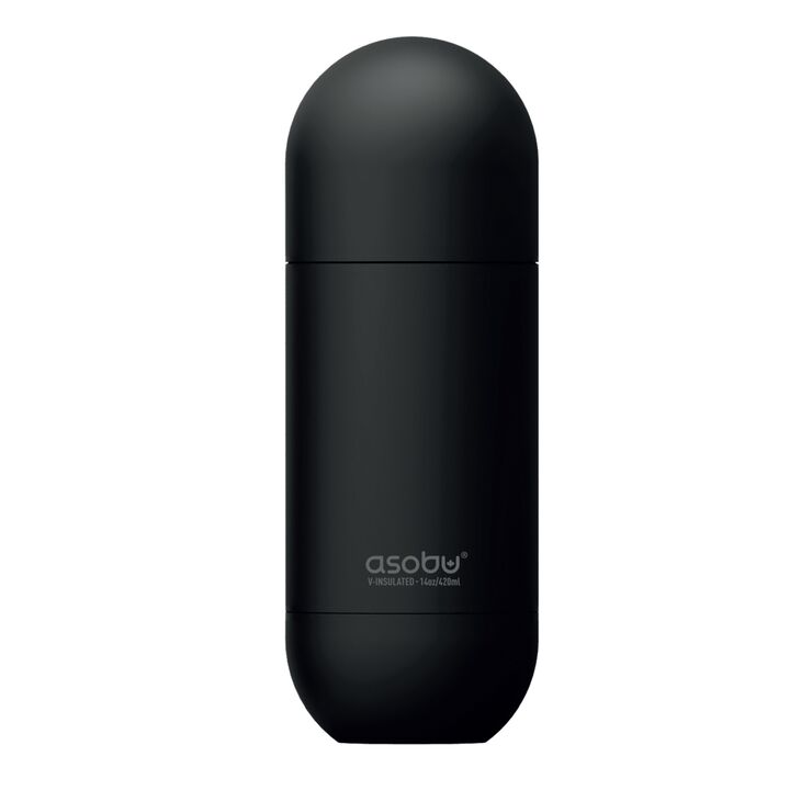 Botella Asobu Orb 420 ml - Black - Vista principal