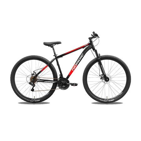 Bicicleta Nordic Mtb X 1.0 R29 T20 Negro/Blanco/Rojo