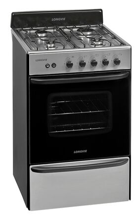Cocina LONGVIE 12331X multigas acero inox 56cm encendido luz A++