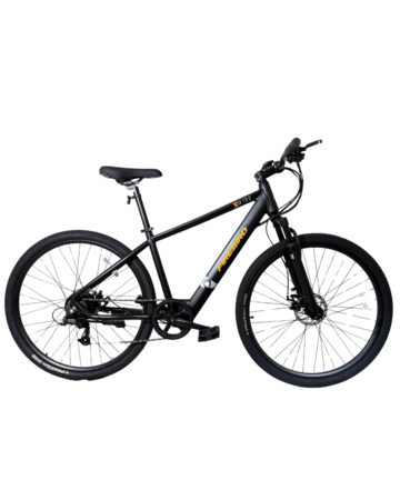 Bicicleta Electrica Fire Bird / Talle M Unico / Negro / Cuadro de aluminio bateria integrada / Frenos a discos mecanicos / Autonomia 50km aprox / Rodado 29"