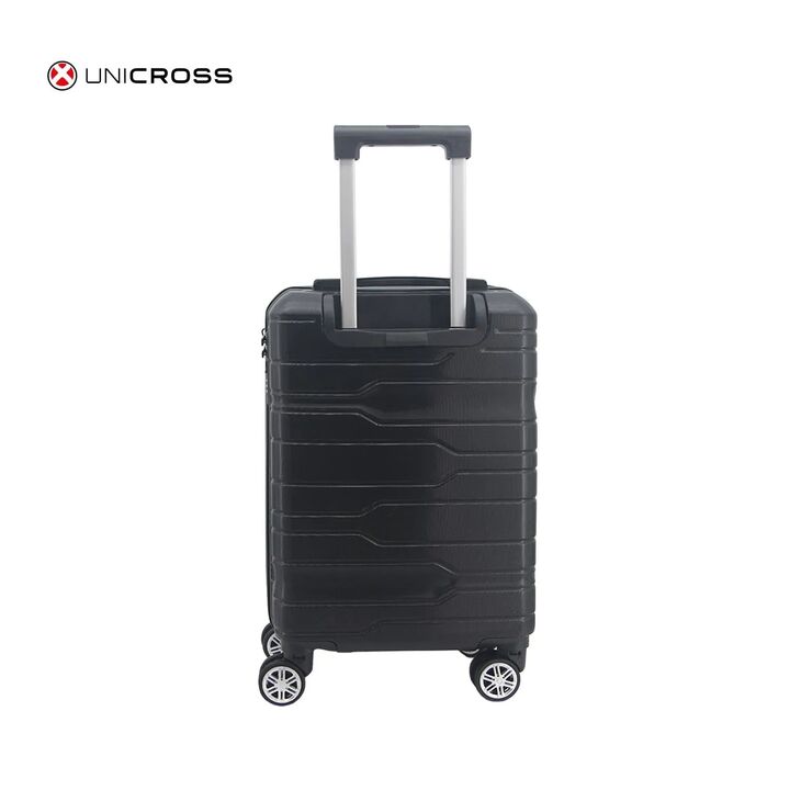 Valija Negra Carry On Unicross ABS 20 Ideal Cabina Ruedas 360° - Vista 6