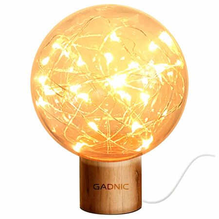 Lámpara Velador Twinkle Gadnic Star Mesa de Luz