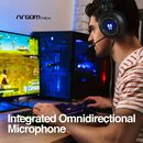 Auriculares Gamer Argomtech Combat Hs46 Arg-hs-2846bk Cable - Miniatura 6
