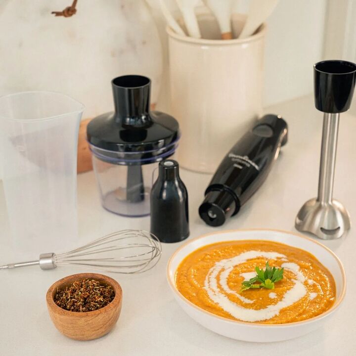 LICUADORA DE MANO MOULINEX TURBOMIX INOX/BLACK 3 EN 1 PLUS  600W (DD1232A0) - Vista 2