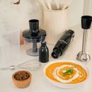 LICUADORA DE MANO MOULINEX TURBOMIX INOX/BLACK 3 EN 1 PLUS  600W (DD1232A0) - Miniatura 2