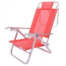 Reposera Avelino Aluminio Plegable 5 Posiciones Playera - Miniatura 1