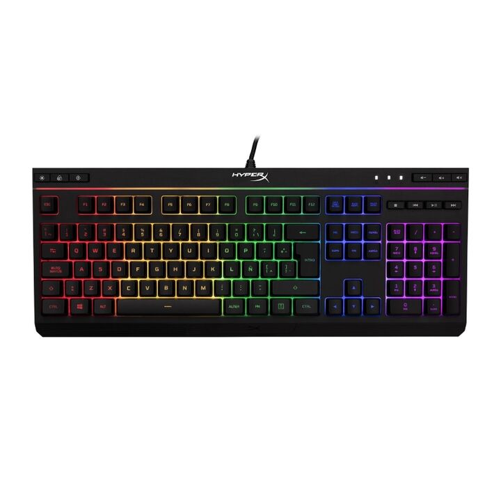 TECLADO GAMER HYPERX ALLOY CORE RGB HX-KB5ME2-LA (4P4F5AI#AC8) - Vista principal