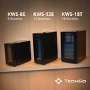 Cava De Vinos Techgo Para 12 Botellas Kws-12e Termoelectrica - Miniatura 10
