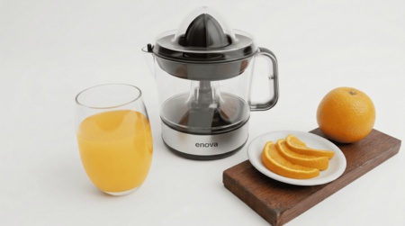 Exprimidor eléctrico enova 700cm3 40W Negro Pequeños electros