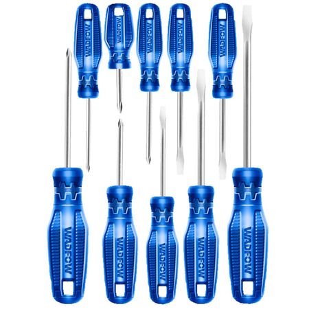 Juego 10 Destornilladores Wadfow WSS2410