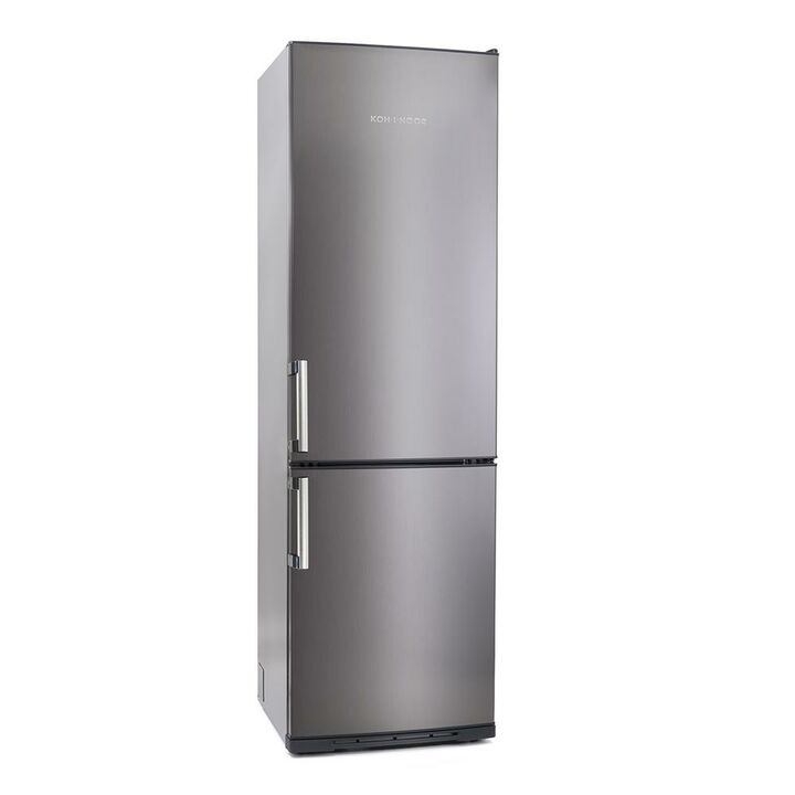 HELADERA C/FREEZER KOHINOOR KHGA40/9 - ACERO 358LTS CICLICA FREEZER C/3 CAJONES - Vista 1