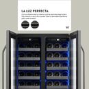 Cava Winefroz Wi Fi Luxury Edition Acero Negro 42 Botellas - Miniatura 3