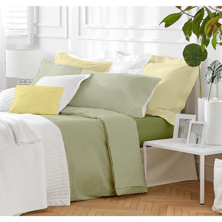 Juego de sábanas Estampado Egyptian 200 hilos 2 1/2 Plazas