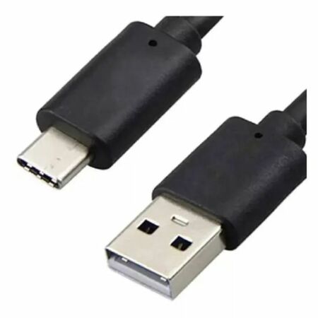 Cable Motorola Usb A Usb-c 1 m Tipo C Apto Carga Rápida Color Negro