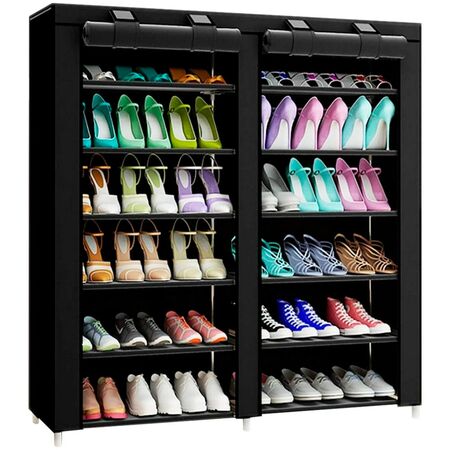 Zapatero Gadnic Rack Botinero Organizador de Calzado 12 Niveles 36 Pares Hermético