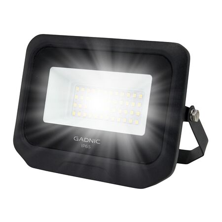 Reflector Led Blanco Gadnic 50W Exteriores/Interiores 6500k
