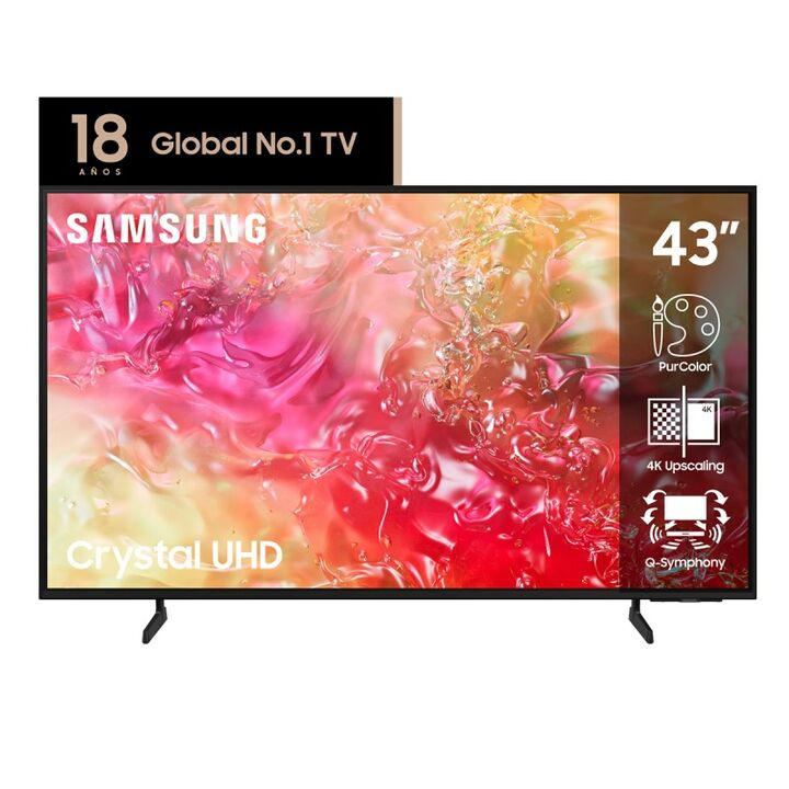 Smart Tv Led Samsung 43 Pulgadas Du7000 4K - Vista principal
