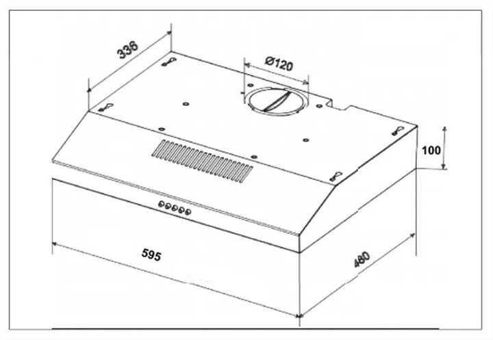 Purificador Cocina Franke Spar Eccos 2360-019 60 Cm Acero - Plateado - Vista 2