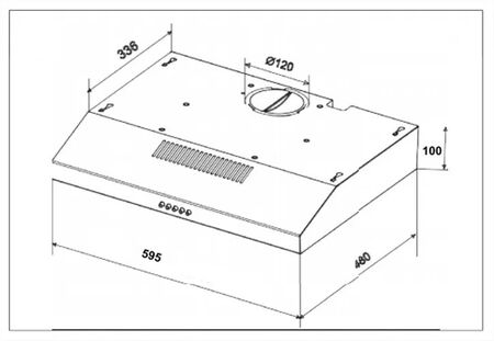 Purificador Cocina Franke Spar Eccos 2360-019 60 Cm Acero - Plateado
