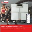 Balanza Digital Bluetooth de Baño para Personas Klasse 180KG. (KS3002) - Miniatura 6