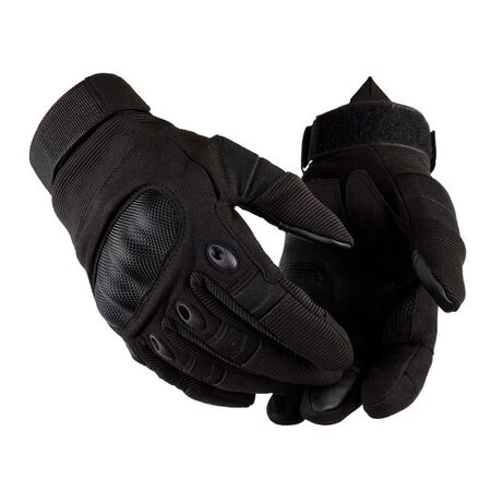 Guantes Para Moto Street Pro Con Protección Y Dedo Táctil Palma Con Grip - Talle XL
