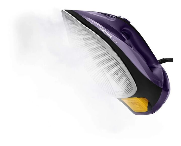 Plancha Vapor Philips Gc4563 Azur Suela Antiadherente 2600w Color Violeta - Vista 4