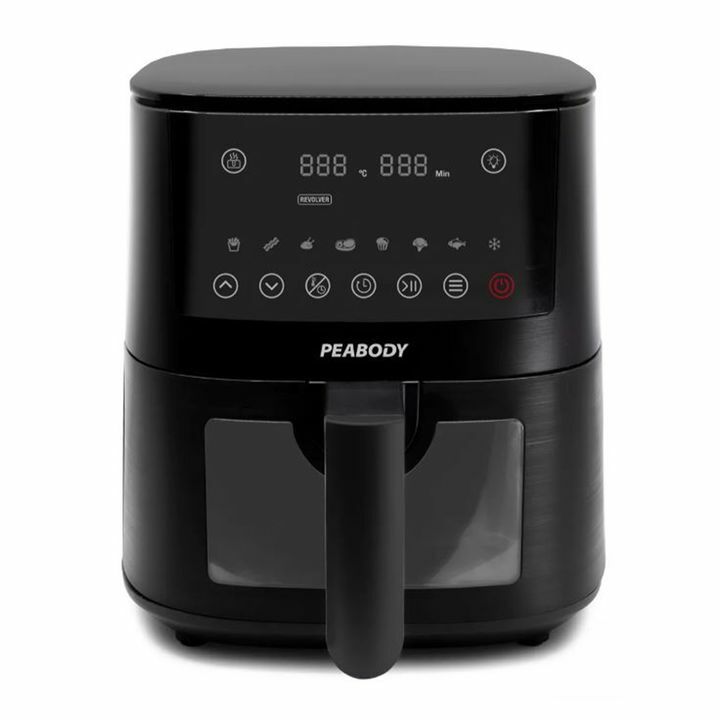 FREIDORA PEABODY PE-AFD420N - SIN ACEITE, NEGRO, 4.2LTS, 1400W, DIGITAL - Vista 2