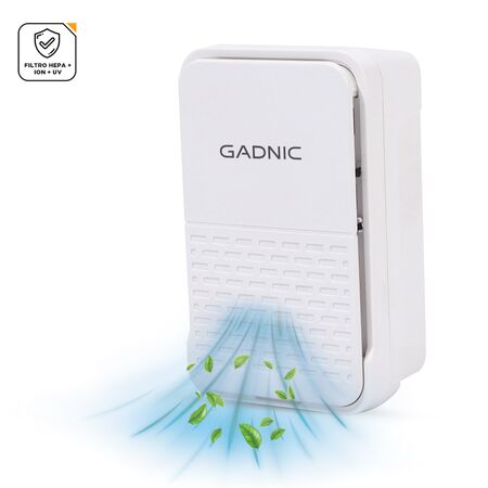 Purificador De Aire Gadnic 3 En 1 Ionizador Hogar Silencioso