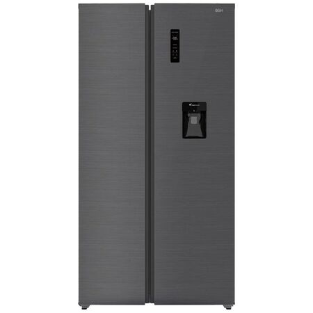 Heladera Bgh 534 Litros No Frost Inverter Brs540I2A Sbs Inox