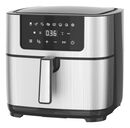 Combo Freidora De Aire 6,5l Tacho De Basura Automatico Plateado - Miniatura 4