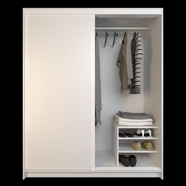 Placard Corredizo 1,50 2 Cajones Everest Tables - Vista principal